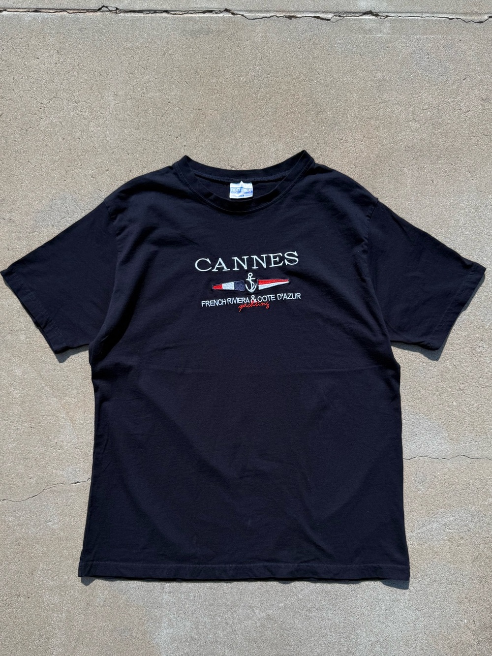 Cannes Graphic Tee - Black